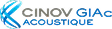 CINOV GIAC ACOUSTIQUE - Logo
